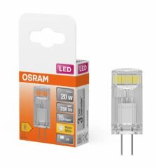 OSRAM 4058075431966 LED Kapsul G4 1.8W Sarı Işık