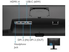 BENQ GW2785TC 27''IPS 75hz USB Type-C HDMI 2xDP(1xMST) Daisy Chain Pivot Eye Care Mon.