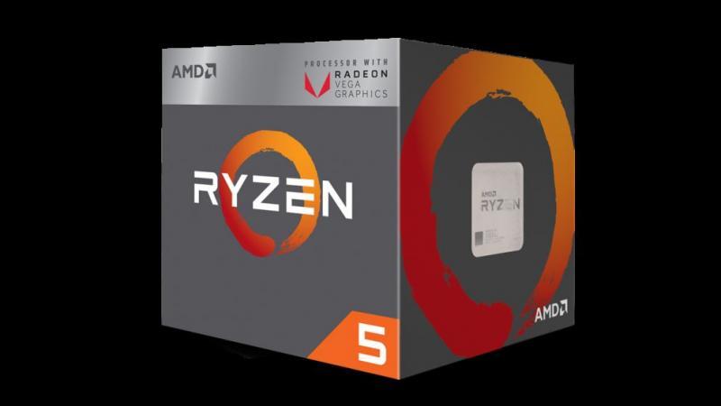 AMD 2400G Ryzen 5 3.6GHz 6MB AM4 İşlemci YD2400C5FBBOX