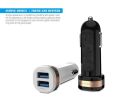 T-SMART Micro USB Şarj Kablolu Araç Şarj Cihazı TS-A20