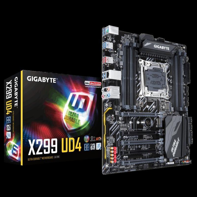 GIGABYTE Intel X299 2066 DDR4 4400MHz Anakart