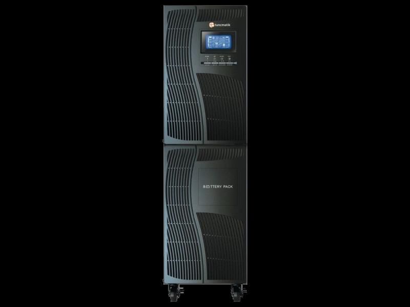 TUNCMATIK NEWTECH_PROX9_10KV On-Line Newtech-Pro II 10000VA 1F/1F 5-15 Dk 20x9AH Akülü UPS
