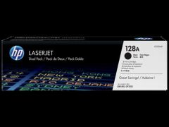 HP No 128A 2'li Paket Siyah 2000 Sayfa Lazer Toner CE320AD