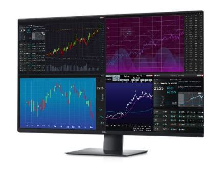 DELL U4320Q Ultrasharp Monitor, IPS 42.51'', 3840X2160, 8MS, HDMI, DP, Type-C