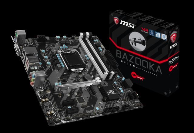 MSI Intel H270 1151 DDR4 2400MHZ HDMI,DVI Anakart MSIH270MBAZOOKA