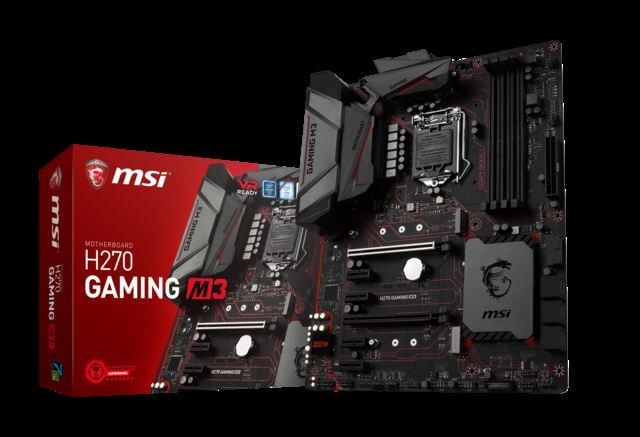 MSI Intel H270 1151 DDR4 2400MHz HDMI,DVI Anakart MSIH270GAMINGM3