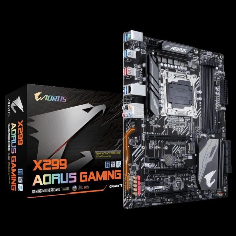 GIGABYTE Intel X299 2066 DDR4 4400MHz Gaming Anakart X299-AORUS-GAM