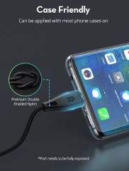 RAVPOWER RP-CB1037 60W C-C 1.2M USB2.0 3A Cable Black