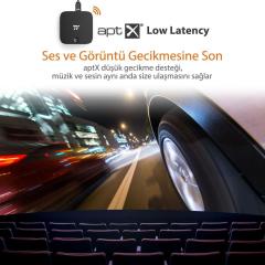 TAOTRONICS TT-BA09 Bluetooth 5.0 TV/Ev Dijital Optik Verici/Alıcı Stereo