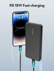 RAVPOWER RP-PB1215 10000mAh Su Geçirmez Taşınabilir Şarj Cihazı Powerbank