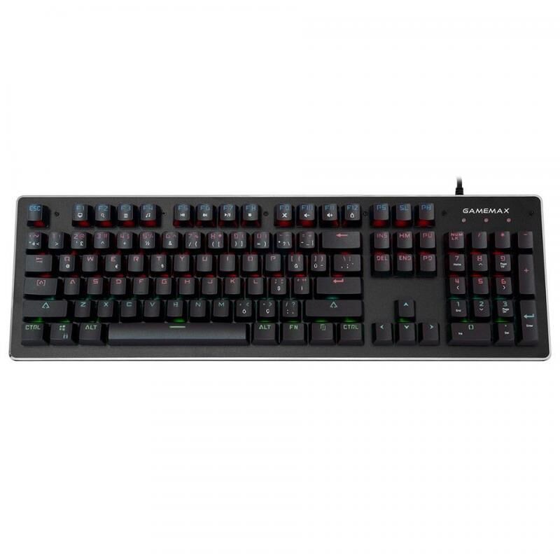 FRISBY Kablolu Q İngilizce Gamemax Mekanik Işıklı Klavye GM-X560QU