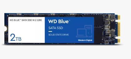 WD WDS200T2B0B 2TB Blue Sata 3.0 560-530MB/s M2 SSD