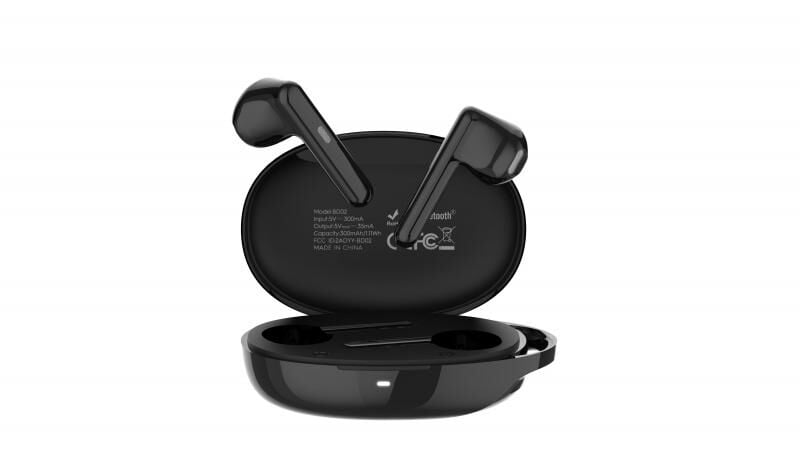 TECNO BD02-BLACK TRUE WIRELESS EARPHONES BD02 SİYAH