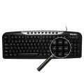 FLAXES FLX-174F USB F Multimedya Siyah Klavye