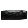 FLAXES FLX-174F USB F Multimedya Siyah Klavye