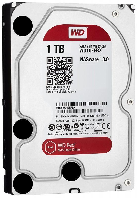 WD WD10EFRX 1TB Sata 3.0 5400RPM 64MB 3.5'' Dahili Disk