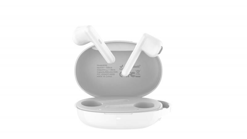 TECNO BD02-WHITE TRUE WIRELESS EARPHONES BD02 BEYAZ