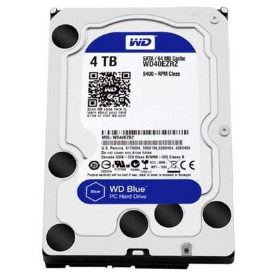 WD WD40EZRZ 4TB Blue Sata 3.0 5400RPM 64MB 3.5'' Dahili Disk