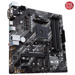 Asus Prime B550M-K AM4 Ryzen DDR4 Vga Dvi Hdmi