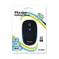 FLAXES FLX-925MS Kablosuz 2,4GHZ 1600DPI Siyah,Mavi Mouse