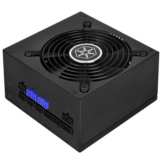 SILVERSTON 750W Kutulu 12cm Fan 80+Gold 8xSata Güç Kaynağı SST-ST75F-GS