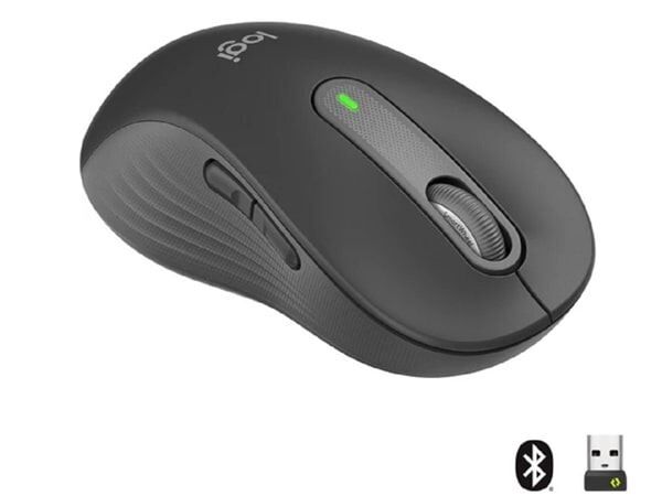 LOGITECH 910-006239 M650 L Sol El için Kablosuz Optik 4000DPI siyah mouse