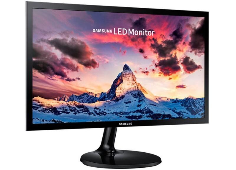 SAMSUNG LS24F350FHMXUF 23,5''1920x1080,4ms,60Hz,VGA,Flat,1xDSUB,1XHDMI Siyah
