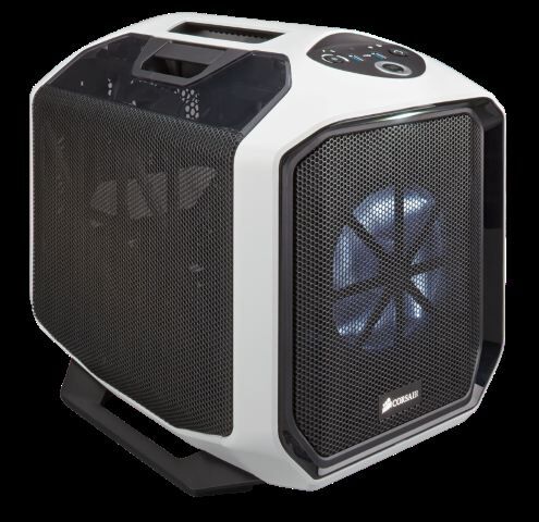 CORSAIR Graphite 380T Beyaz Mini ITX Cube Kasa ( PSU YOK )