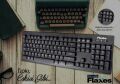 FLAXES FLX-162Q USB Q TR Daktilo Tuşlu Su Geçirmez Klavye
