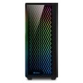 SHARKOON RGB-LIT-200 Belirgin Şık ve Kaliteli Midi Tower Kasa