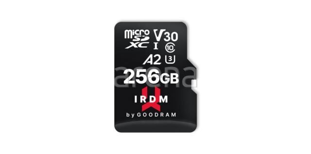 IRDM IR-M2AA-2560R12 256GB MICRO CARD UHS I U3 A2 + adapter