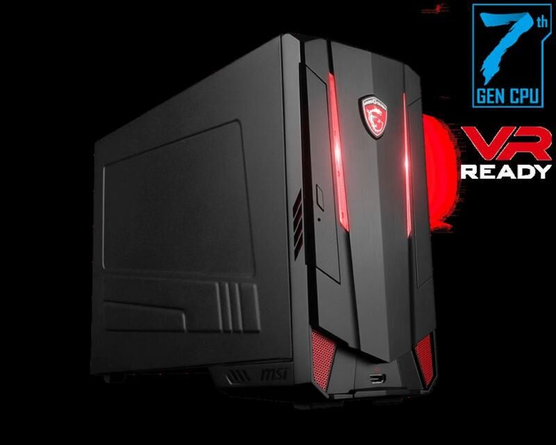 MSI i5-7400 8GB 1TB 2GB GTX1050 Free DOS Gaming PC NGHTBL3_7RA-076XTR