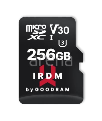 IRDM IR-M3AA-2560R12 256GB MICRO CARD UHS I U3 + adapter