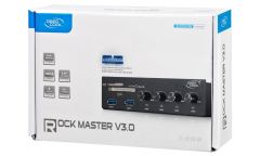 DEEPCOOL ROCK MASTER V3.0 On Panel 5.25'' Yuva 2xUSB, CF/SD/Micro SD Kart Okuyucu ROCK_MASTER_V30