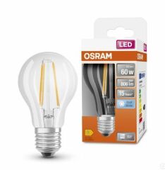 OSRAM 4058075112308 LED Flament 6W Kırık Beyaz Işık E27