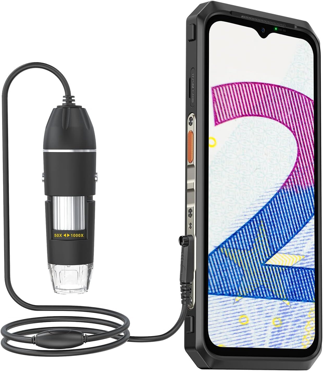 Ulefone uSmart C01 1000X Dijital Mikroskop Kamera