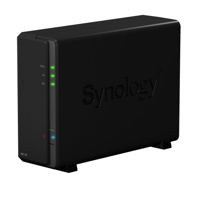 SYNOLOGY DS118 NAS SERVER 1AD 3,5''DISK DESTEKLI STORAGE