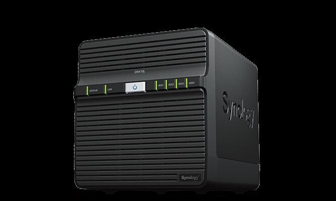 SYNOLOGY DS418J NAS SERVER 4AD 3.5''DISK DESTEKLI STORAGE