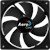 Aerocool AE-CFFR120BK 12cm Siyah Sessiz Fan