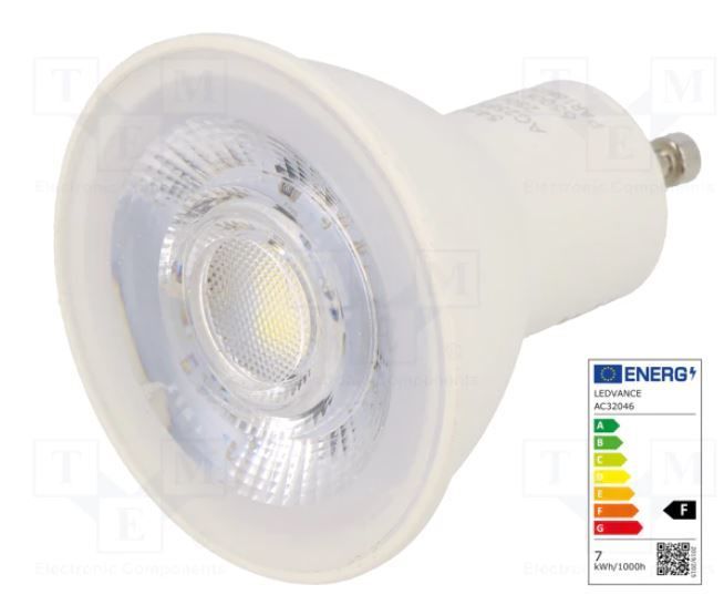 OSRAM 4058075198821 LED Gu10 Spot Lamba 6.9W Beyaz Işık