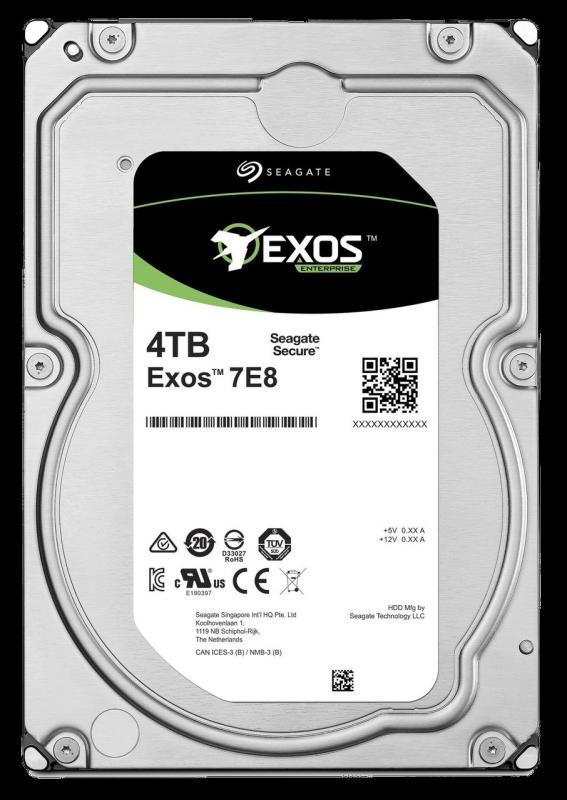SEAGATE ST4000NM0125 4TB Exos 7200RPM 128MB SAS 7E8 512E 3.5'' Dahili Disk