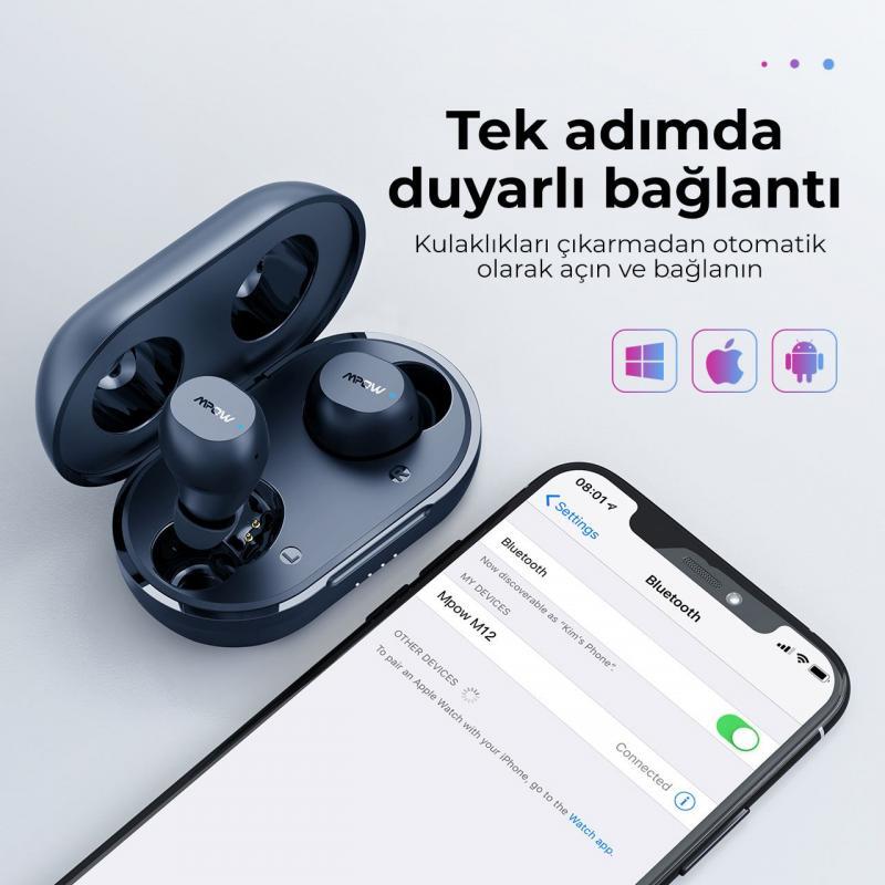 MPOW MPBH463AD M12 Bluetooth Kulaklık