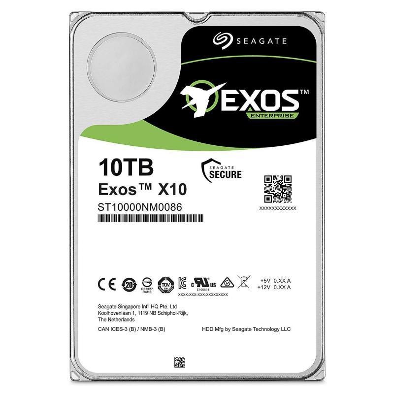 SEAGATE ST10000NM0086 10TB Exos X10 Sata 3.0 7200RPM 256MB  3.5'' Dahili Disk