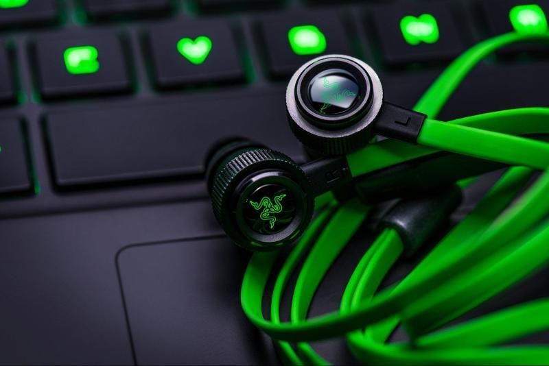 RAZER Hammerhead V2,Siyah-Yeşil Analog Kulak İçi Gaming Kulaklık