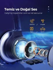 MPOW MPBH328AB HC6 3.5mm/USB Bağlantı Mikrofonlu Kulaklık