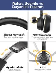 MPOW MPBH328AB HC6 3.5mm/USB Bağlantı Mikrofonlu Kulaklık