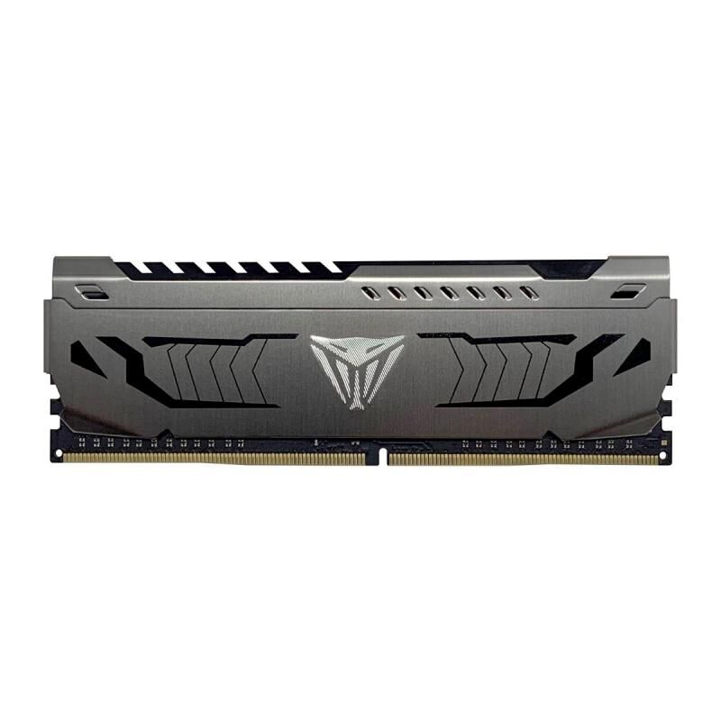 PATRIOT PVS48G320C6 8GB (8GBx1) 3200MHz DDR4 SINGLE VIPER STEEL BLACK Gaming Masaüstü Ram