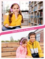 MPOW MPBH385AP CHE1 Kablolu Kafaüstü Çocuk Kulaklığı