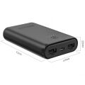 RAVPOWER RP-PB170-BK Çift 2.4A Çıkış 10050mAh Taşınabilir Şarj Cihazı Powerbank