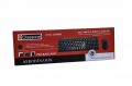 CLASSONE Kablolu,Q,TR,USB,Multimedya Klavye,2B+1 Optik Mouse Siyah Set WK628-M03-USB